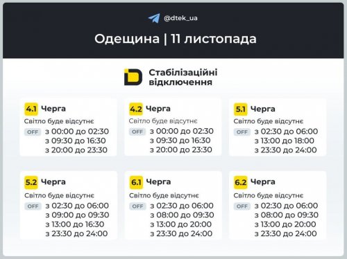 ������ ��������� ���������� ����� � �������� ������� �� 11 ������