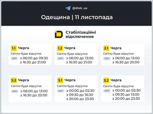 ������ ��������� ���������� ����� � �������� ������� �� 11 ������